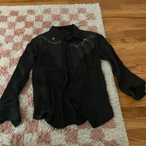 UO cowboy inspired button down shirt